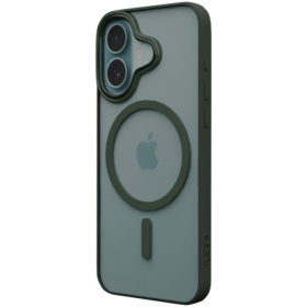 iLeraGo ColorAnt Clear Case, Deep Green for iPhone 16