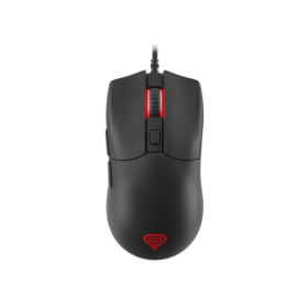 Mouse gaming cu fir Genesis Krypton 750, senzor optic Pixart PAW3333, interfata USB, rezolutie maxima 8000 DPI, numar butoane pr