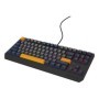 Tastatura gaming mecanica cu fir Genesis Thor 230 TKL, iluminare RGB, switch Linear, switch model Outemu Panda, numar taste 87, 