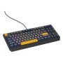 Tastatura gaming mecanica cu fir Genesis Thor 230 TKL, iluminare RGB, switch Linear, switch model Outemu Panda, numar taste 87, 