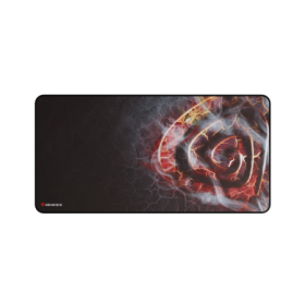 Mousepad Genesis Carbon 500 Maxi Lava G2, material cauciuc + material textil, dimensiuni 900 x 450 x 2.5 mm, multicolor