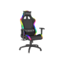 Scaun gaming Genesis Trit 500, material piele ecologica + textil, iluminare RGB, reglabil pe inaltime, greutate maxima suportata