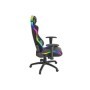 Scaun gaming Genesis Trit 500, material piele ecologica + textil, iluminare RGB, reglabil pe inaltime, greutate maxima suportata