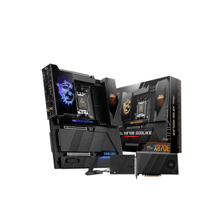 Placa de Baza MSI MEG X870E GODLIKE AM5, 4x DDR5, 2x Type-C, 2x PCIE 5.0 x16 1x PCIE 4.0 x4, 7x M.2, 4x SATA 6GB/s, E-ATX