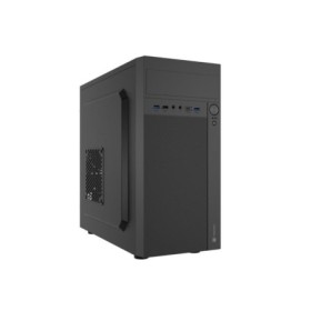 Carcasa NATEC HELIX Mini Tower NEGRU USB C, Sloturi Expansiune 4, Drive Bays: 3x3.5" 5x2.5" 1x5.25", Ventilatoare Suportate: 3 (