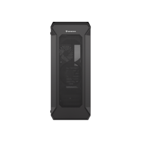 Carcasa GENESIS IRID 505 V2 Mid Tower NEGRU, Tempered Glass, Sloturi Expansiune 8, Drive Bays: 2x3.5" 7x2.5", Ventilatoare Supor