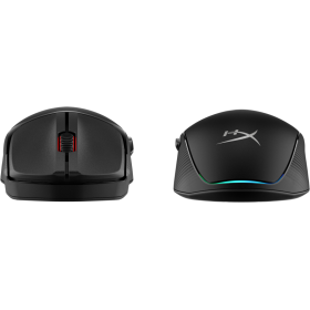 Mouse wireless HyperX Pulsefire Fuse, autonomie pana la 85 de ore, 6 butoane, compatibilitate PC, PS5, Xbox Series X|S. Compatib