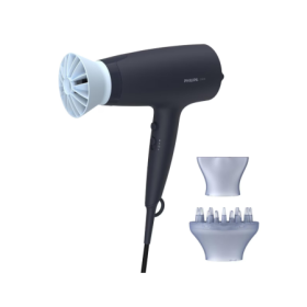 Uscator de par PHILIPS Seria 3000 BHD360/20, 6 viteze, 6 trepte temperatura, 2100W, Negru, L x A x I (mm) 90x295x215