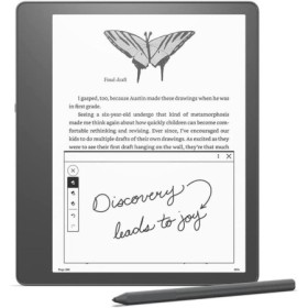 Tableta ePaper Amazon Kindle Scribe, ecran 10.2", 300 ppi, Premium Pen inclus, 16GB, Wi-Fi (Gri)