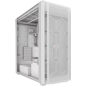 Carcasa CORSAIR 9000D AIRFLOW Super Full Tower RGB ALB, Tempered Glass, Sloturi Expansiune 8 orizontale sau 4 verticale+ vertica