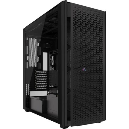 Carcasa CORSAIR 9000D AIRFLOW Super Full Tower RGB NEGRU, Tempered Glass, Sloturi Expansiune 8 orizontale sau 4 verticale+ verti