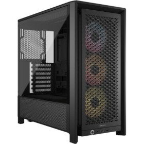 Carcasa CORSAIR FRAME 4000D RS Modular Mid Tower ARGB NEGRU, Tempered Glass, Sloturi Expansiune 7 orizontale sau 3 verticale, Dr