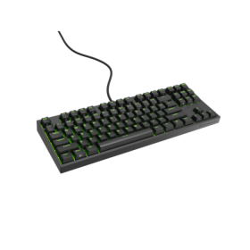 Tastatura gaming mecanica cu fir Genesis Thor 404 TKL, iluminare RGB, switch Linear, switch model Gateron Yellow Pro, numar tast