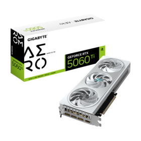 Placa Video GIGABYTE GEFORCE RTX 5060 TI AERO OC 8GB GDDR7 128 bit, PCIE 5.0, 1x HDMI 3x DP