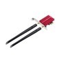 CUDY BE9300 Wi-Fi 7 Bluetooth 5.4 PCI Express Adapter with Heatsink, Intel BE200 module, Tri-band 2T2R, 5.8Gbps@6Ghz+2.8Gbps@5GH