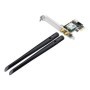 CUDY 3000Mbps Wi-Fi 6 / Bluetooth 5.0 PCI Express Adapter, Intel AX200 module, 2T2R, 2402Mbps at 5GHz + 574Mbps at 2.4GHz, 802.1