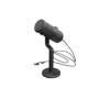 Microfon Genesis Radium 350D, tip Dynamic, model cardioid, suport fix, conectivitate USB-C, raspuns in frecventa 60 - 14.000 Hz,