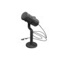 Microfon Genesis Radium 350D, tip Dynamic, model cardioid, suport fix, conectivitate USB-C, raspuns in frecventa 60 - 14.000 Hz,