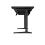 Birou gaming Genesis Holm Modular 160, material lemn/metal, reglabil pe inaltime 70 - 90 cm, iluminare RGB, management cabluri, 