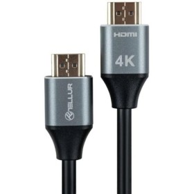 Cablu Tellur High Speed HDMI 2.0 4k, viteza 18Gbps, plug-plug, tata- tata, lungime cablu 5m, negru