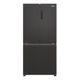 Side by Side HAIER HCR3818ENPT, No Frost, 467 l, H 182 cm, Clasa E, negru