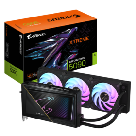 Placa Video GIGABYTE AORUS GEFORCE RTX 5090 XTREME WATERFORCE 32GB GDDR7 512 bit, PCIE 5.0, 3x DP 1x HDMI, 3x 120mm ARGB