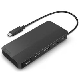Lenovo USB-C Dual Display Travel Dock Color: Eclipse Black Weight: 137 g (0.3 lb) AC Plug: Type-C Output Power: 65W OS Requireme