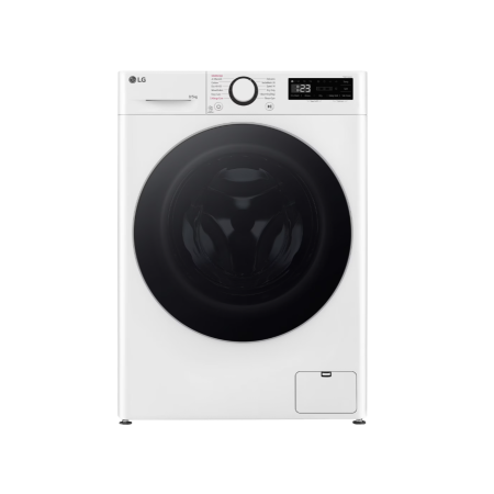 Masina de spalat rufe cu uscator LG F2DR508S1W, 8 kg Spalare, 5 kg Uscare, 1200 rpm, Motor Direct Drive, Clasa B, TurboWash, Alb