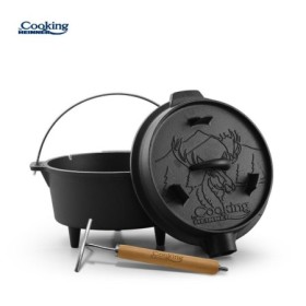 CEAUN FONTA PURA + CAPAC DIA 31.5 CM, 9 L, NATURE, COOKING BY HEINNER