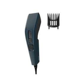 Aparat de tuns Philips Seria 3000 HC3505/15, 13 setari de lungime, utilizare cu fir, lame din otel inoxidabil, Albastru