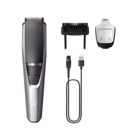 Aparat de tuns barba PHILIPS Seria 3000 BT3239/15, Acumulator, Autonomie 60 min, Gri Antracit, L x A x I (mm) 71x142x225