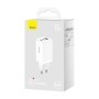 Incarcator retea Baseus GaN5 PRO, Quick Charge 65W, 2 porturi USB PD, 1 port USB Quick Charge, include cablu USB -C la USB-C de 