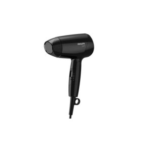 Uscator de par PHILIPS EssentialCare BHC010/10, 1200W, 3 viteze, 3 trepte, Temperatura, ThermoProtect, Negru, L x A x I (mm) 77x