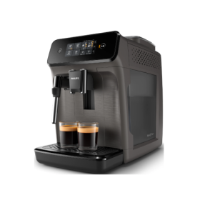 Espressor automat Philips EP1224/00, 1500W, 2 bauturi, sistem clasic de spumare a laptelui, afisaj tactil, rasnita ceramica, fil