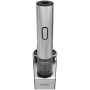 Prestigio Garda, smart wine opener, simple operation with 2 buttons, aerator, vacuum stopper preserver, foil cutter, opens up to