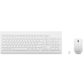 Kit tastatura si mouse Lenovo 510, US layout, Alb