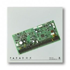 Centrala de alarma Paradox Digiplex, 2x8 zone pe placa sau 192 zone adresabile si 8 partitii, 999 utilizatori, cutie inclusa