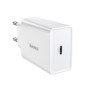 Incarcator retea Baseus Speed Mini, Quick Charge 20W, 1 x USB Type-C 5V/3.0A, alb