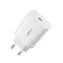 Incarcator retea Baseus Speed Mini, Quick Charge 20W, 1 x USB Type-C 5V/3.0A, alb
