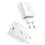Incarcator retea Baseus Speed Mini, Quick Charge 20W, 1 x USB Type-C 5V/3.0A, alb