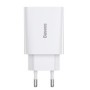 Incarcator retea Baseus Speed Mini, Quick Charge 20W, 1 x USB Type-C 5V/3.0A, alb
