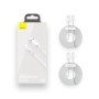 Cablu alimentare si date Baseus Simple Wisdom, Fast Charging Data Cable pt. smartphone, USB la USB Type-C 5A (2buc/set), 1.5m, a