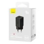 INCARCATOR retea Baseus GaN5 Pro, Quick Charge 40W, 2 x USB Type-C, negru