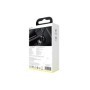 Incarcato auto Baseus Digital Display, 2 x USB Output 5V/4.8A, total output 24W, pt. bricheta auto, afisaj digital, argintiu