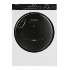 Uscator de rufe Haier HD80-A3959-S, Pompa de caldura cu compresor inverter, 8kg,clasa A+++, WIFI-app hOn, 11 programe +app, alba