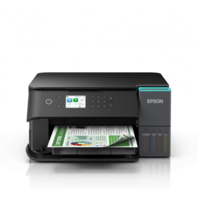 Multifunctional inkjet color Epson EcoTank CISS L6360, dimensiune A4 (Printare,Copiere, Scanare), printare borderless, viteza 33