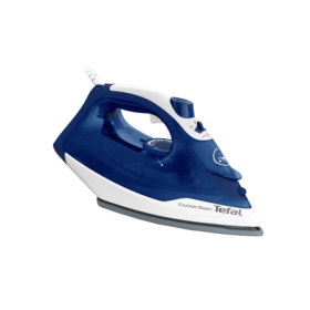 Fier de calcat Tefal Express Steam FV2838E0, 2400W, jet de abur 180 g/min, abur variabil 0-40 g/min, 270 ml, functie anticalcar,