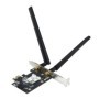ASUS PCE-AX1800 Wifi AX1800 Bluetooth 5.2 PCIe adapter, WI-FI 6, WPA3, OFDMA. MU-MIMO, Standarde retea: WiFi 6 (802.11ax), Vitez