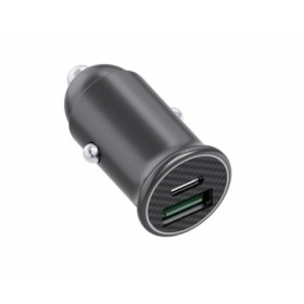 Incarcator auto cu USB-A si USB-C, DC12V IN, (PD3.0), 5V-9V-12V/2,5A (PPS) 3,3-11V/3A (30W) (2)DC24V IN, (PD3.0), 5V-9V-12V-15V-