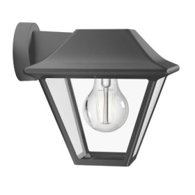 Aplica tip felinar pentru exterior Philips Alpenglow, 1xE27, max 60W ,IP44, 200x174x179mm, Antracit